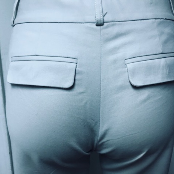 Womens cream colored  wide leg trouser - Picture 3 of 6